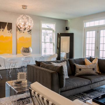 Modern-chromatic: Great Room