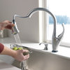 Single Handle Pull-Down Kitchen Faucet, Touch2O, Arctic Stainless