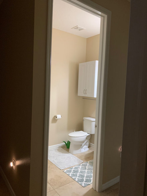 half bath rug/design dilemma