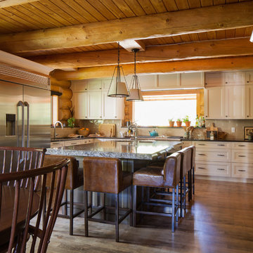 Log House Kitchen