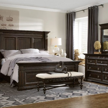 Hooker Furniture Bedroom Treviso King Panel Bed