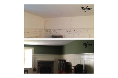 Bala Cynwyd interior painting, plaster repair