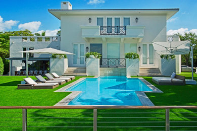 Custom Modern Lounge Pool