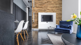 London Living Room With A Priori Cladding