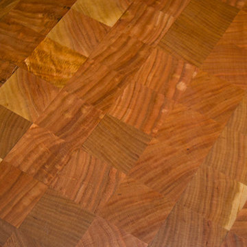 End Grain Cherry Butcher Block Countertop