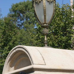 Bronze Pier Mount - Lighting