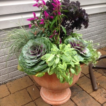 Fall Container Garden Design