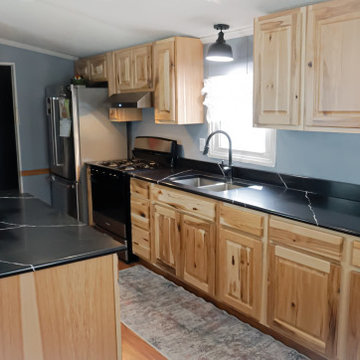 Bailey's Cabinets and Wellborn Forest create a "Judson" door style!
