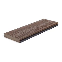 Trex Transcend&reg; Decking in Vintage Lantern - Deck Tiles And Planks