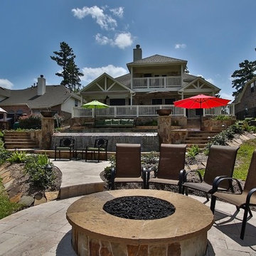 Pool Landscape Grand Harbor/Lake Conroe
