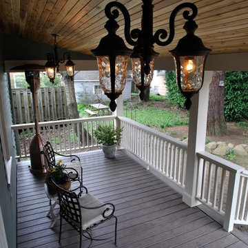 Sellwood garage and back porch