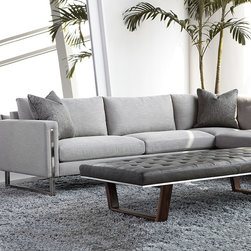 Edison Bench by American Leather - Indoor Benches