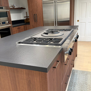 Dekton Sirius Kitchen Countertops & Mitered Island | Kirkland, WA