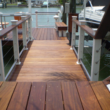 Ipe deck and Atlantis Rail