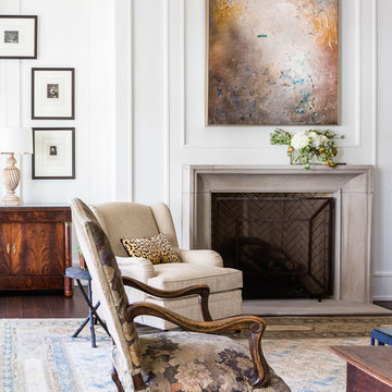 Transitional Living Room