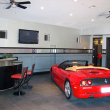 Custom Ferrari Garage Industrial Garage Los Angeles