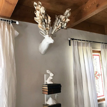 A Work in Progress: Fanciful Bohemian Beach Cottage