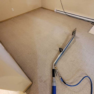 Move-out Carpet Steam Cleaning Service of Basment Suite in Coquitlam BC Canada