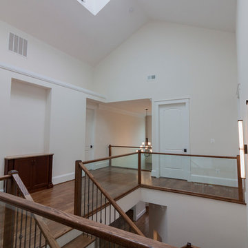 Project #44 | Contemporary Staircase with Skylit Stairwell