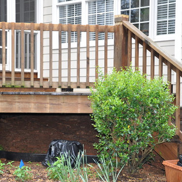 Raleigh NC Ipe Deck Cleaning Staining and Restoration - During