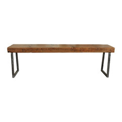 Reclaimed Wood Bench - Accent And Storage Benches