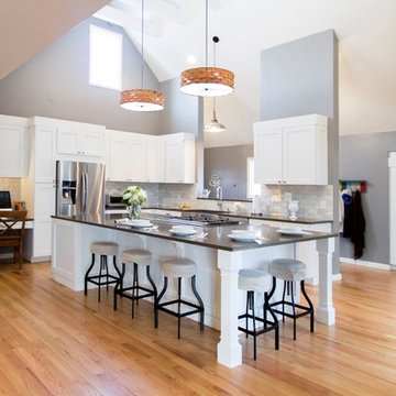 Bright & Vaulted Littleton Kitchen Remodel