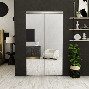 Trim Line - Closet Door in Bright Clear