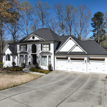 The Markel Home | Exterior Home Remodel | Alpharetta, GA