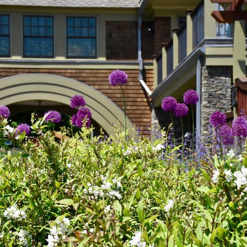 Seaside garden in Rhode Island