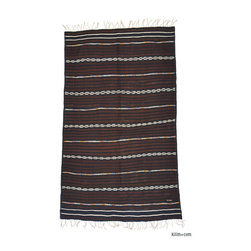 Vintage Bergama Kilim Rug - Rugs