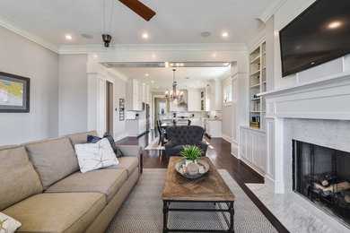Inspiration for a living room remodel in New Orleans