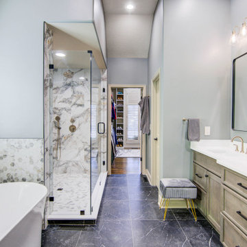 Sophisticated and Timeless Bathroom Design with Premium Features