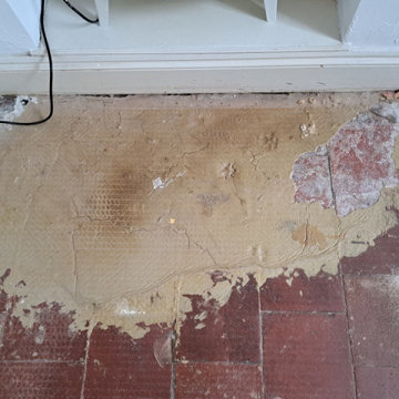 Multiple Neglected Quarry Tiled Floors Restored in Bournville