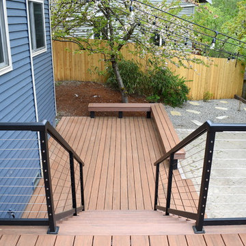 Forbes Creek Modern Deck Installation