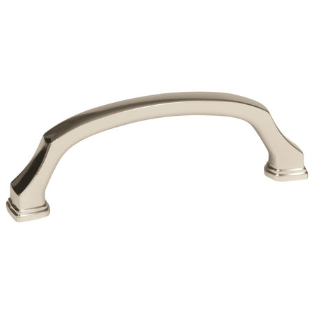 Revitalize 3-3/4" Center-to-Center Polished Nickel Cabinet Pull