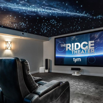 Gold Winner for Best Home Theater up to $25K, 2018 Home of the Year Awards