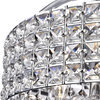 Anteron 4-Light Chrome Crystal Chandelier