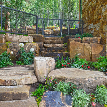 Design - Build Mountain Home Landscape in Vail, CO