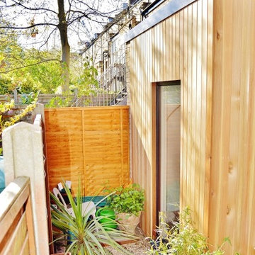 Rear extension, new kitchen and bathroom in Finsbury Park
