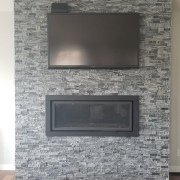 BLACK V Split Format Natural Stone Wall Panels