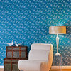 Quill, Persian Blue/White Wallcoverings, Persian Blue/White, Stair Riser (2 Sq F