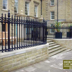 Heritage Cast Iron USA Stirling Half Height Fence - Home Fencing And Gates