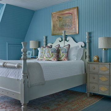 Bright Blue Beach House