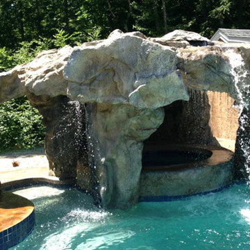 Swimming Pool Waterfalls