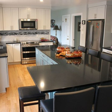 Bali Island with Moonshine kitchen cabinets