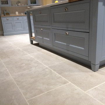 Grey Limestone Kitchen