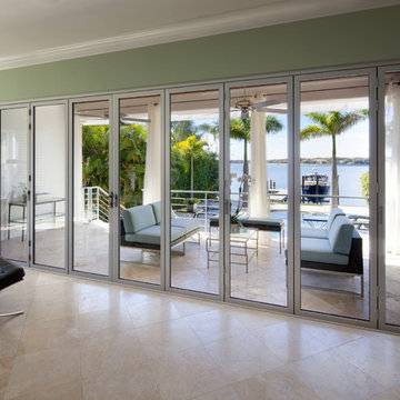 Full-Height Glass Opens the Home to the Outdoors