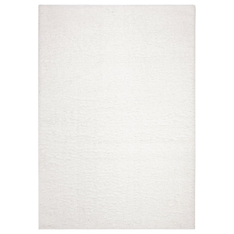 Safavieh August Shag Collection AUG900 Rug, White, 8'x10'