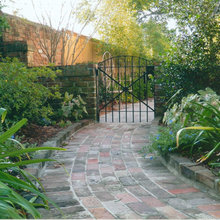 Fence and landscaping