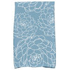 18x30", Olena Floral Print Hand Towels, Blue